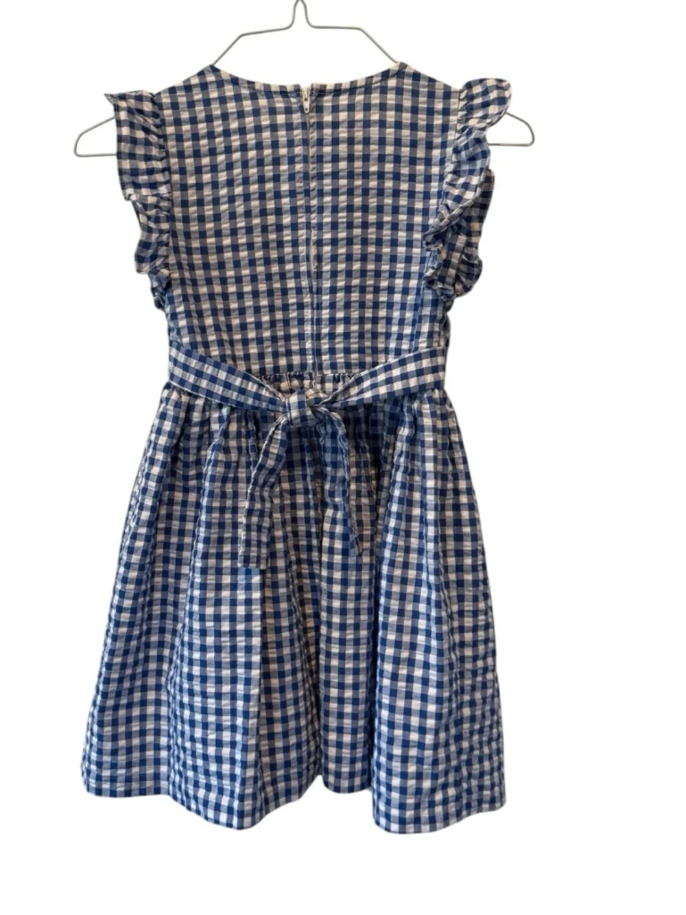 Bonnie Jean Checkered Dress Girls Size 8 - Picture 2 of 6